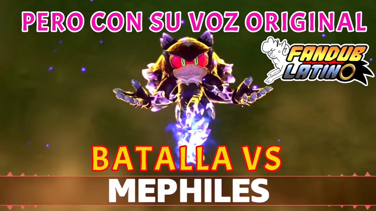 Batalla contra Mephiles [Sonic X Shadow Generations] Gameplay Español