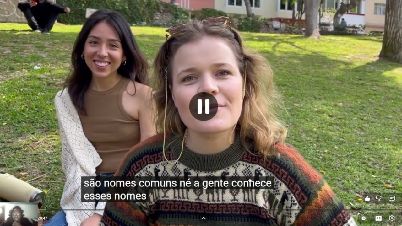 American Reacts to FALANDO PORTUGUÊS COM PERUANOS | LIMA | PERU | PARTE 1 |