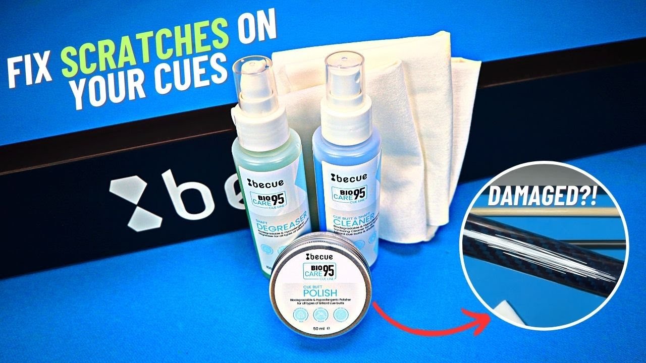 Becue Maintenance Kit Review // How to Fix Scratches On Your Cues
