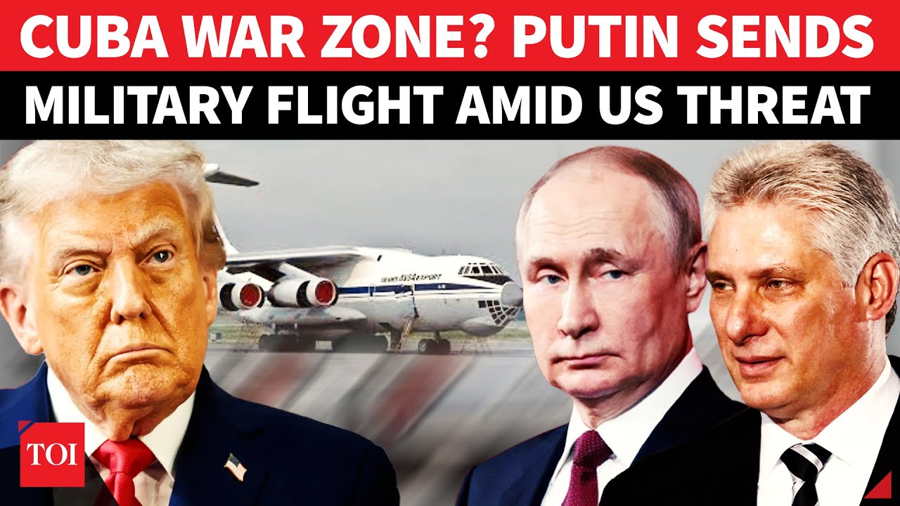 Russia Sends Military Help To Cuba To Fight US Invasion? Weapons Aircraft Lands Amid Trump Threat