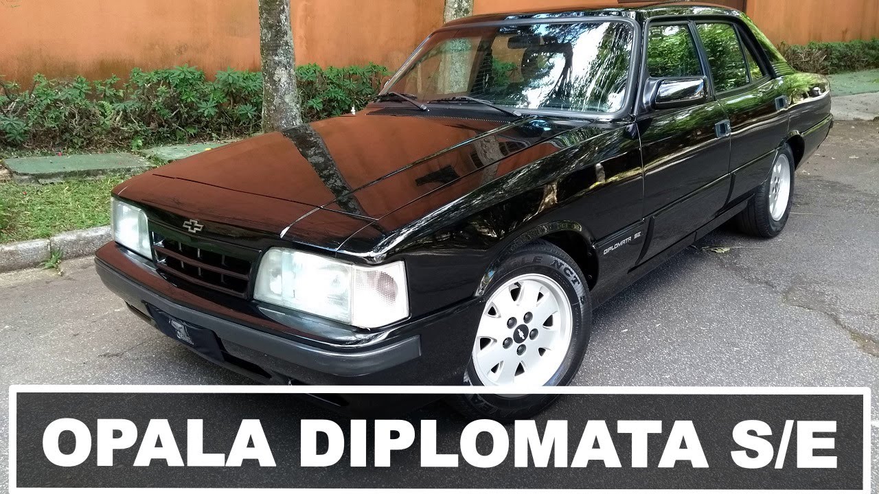 Opala Diplomata SE 1992 (câmbio manual, 70 mil km) | Garagem do Bellote TV