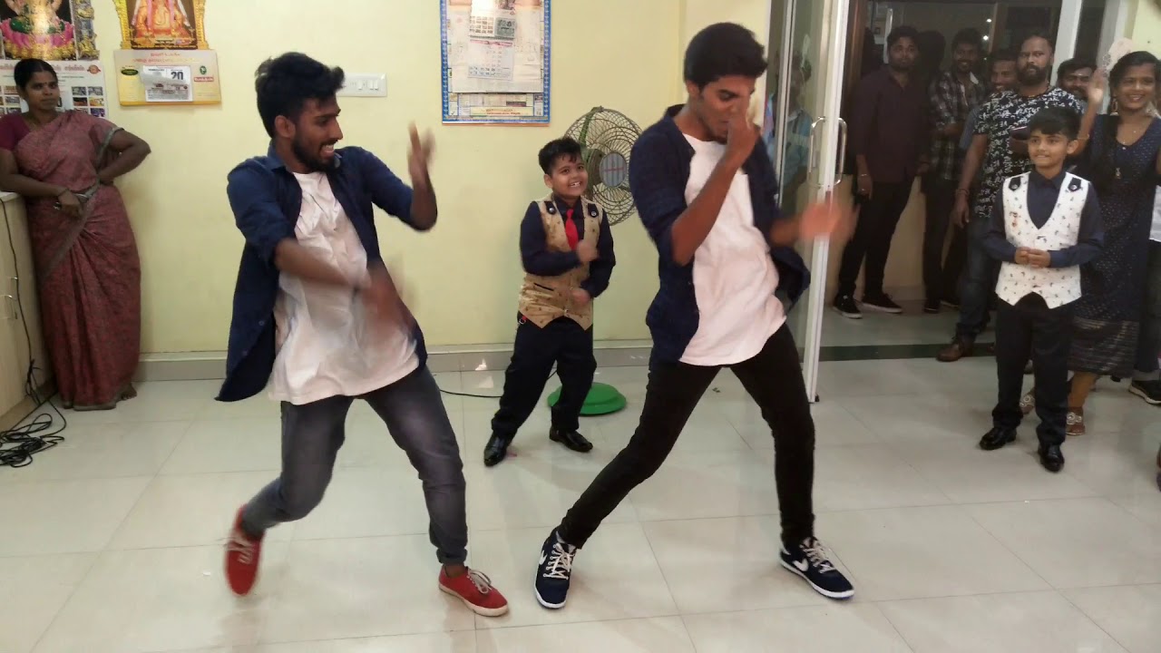 Birthday dance flash mob -Nonstop dance crew