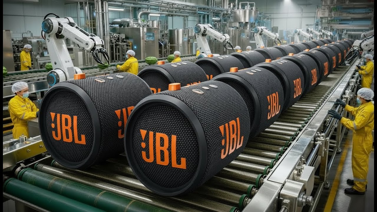 Inside A High Tech Speaker Mega Factory | The Modern Journey from Parts to Powerful Sound.