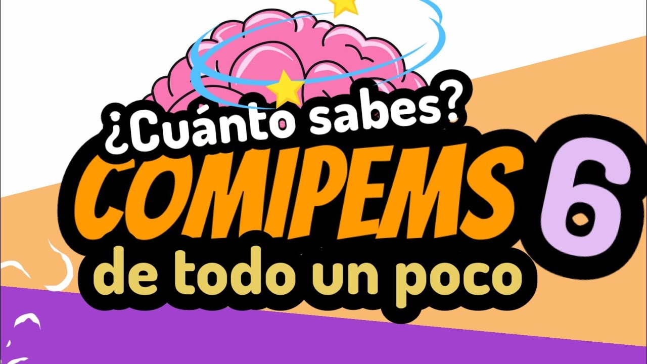 COMIPEMS 6 ⚡¿Cuánto sabes? ¿Estás listo para el examen real?