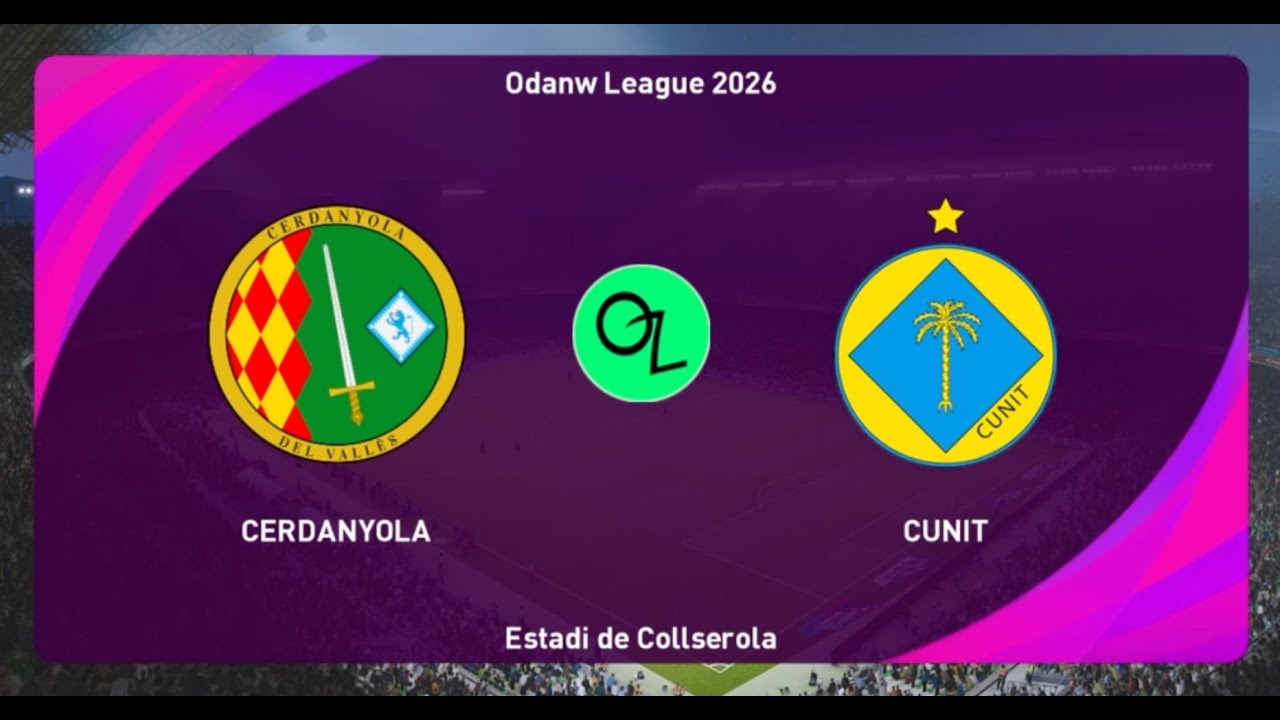 CERDANYOLA vs CUNIT - J15 | Odanw League 2026