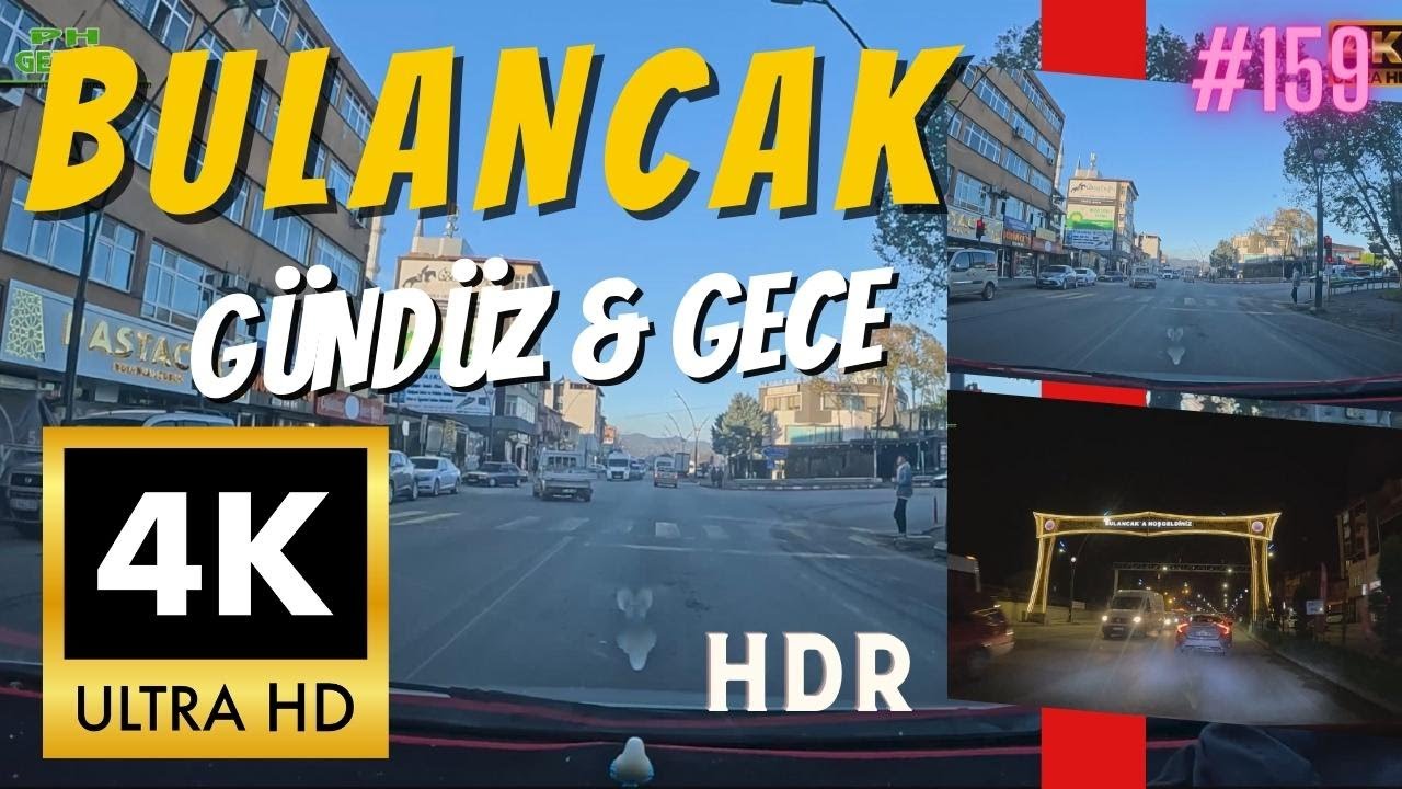 U&ccedil;tan Uca Giresun Bulancak 4K HDR (🌄G&Uuml;ND&Uuml;Z -  GECE🌙 KANALDA İLK) #giresun #bulancak