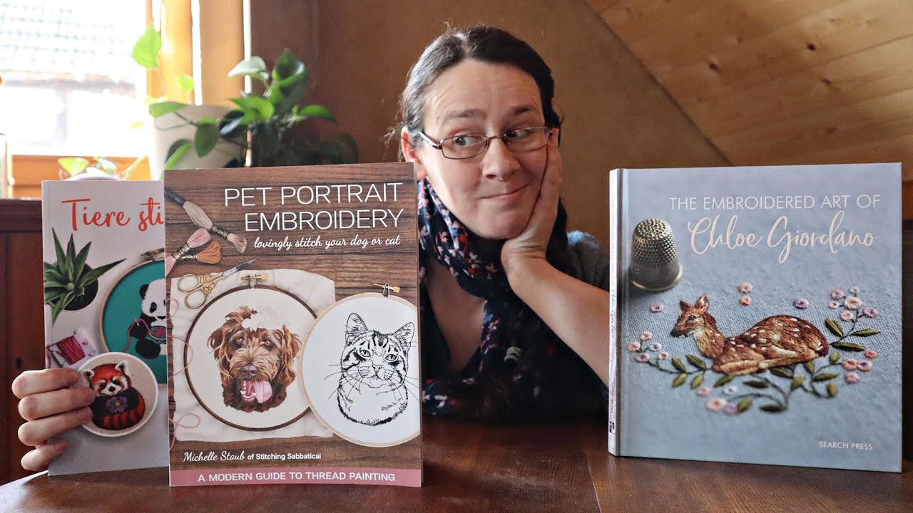 Dieses Buch brauchst du zum Tiere sticken - Buchreview