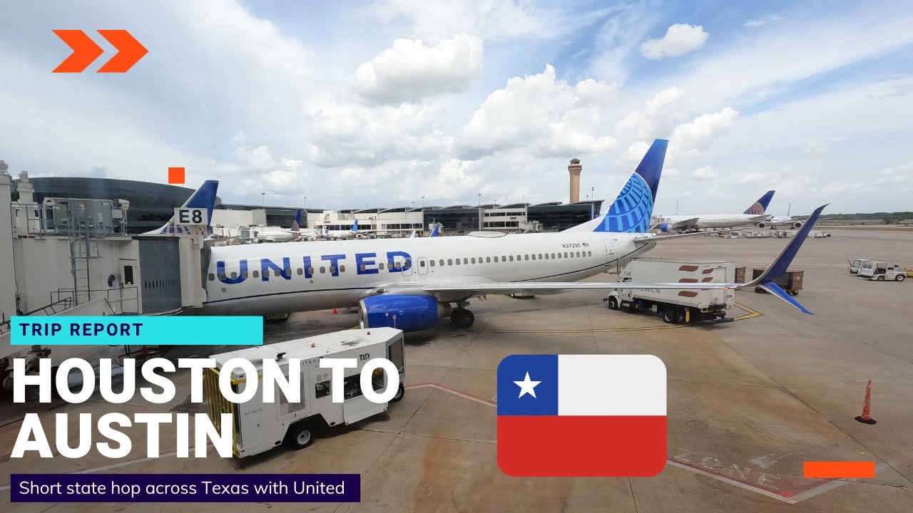 Trip Report | United Airlines | Houston Bush - Austin Bergstrom | Boeing B737-800 | (ECONOMY)