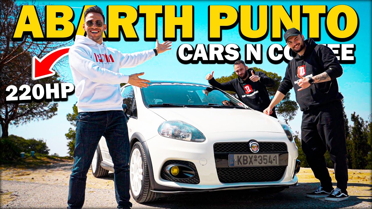 ΔΕΝ ΕΙΝΑΙ ENA ΑΠΛΟ FIAT PUNTO ΕΙΝΑΙ ABARTH 220 HP | Cars N Coffee #12