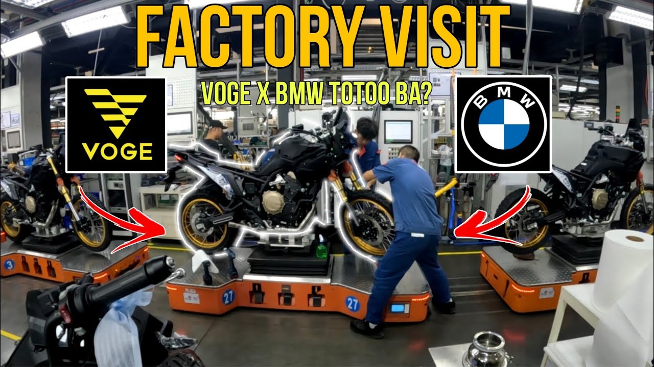 MGA MOTOR NG VOGE, PAANO GINAGAWA? KASAMA ANG BMW? Part 2...