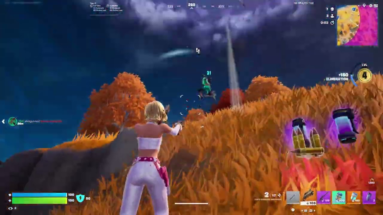 Fortnite Blitz Royale Gameplay Victory Royale 1440P 120FPS Xbox Series S 