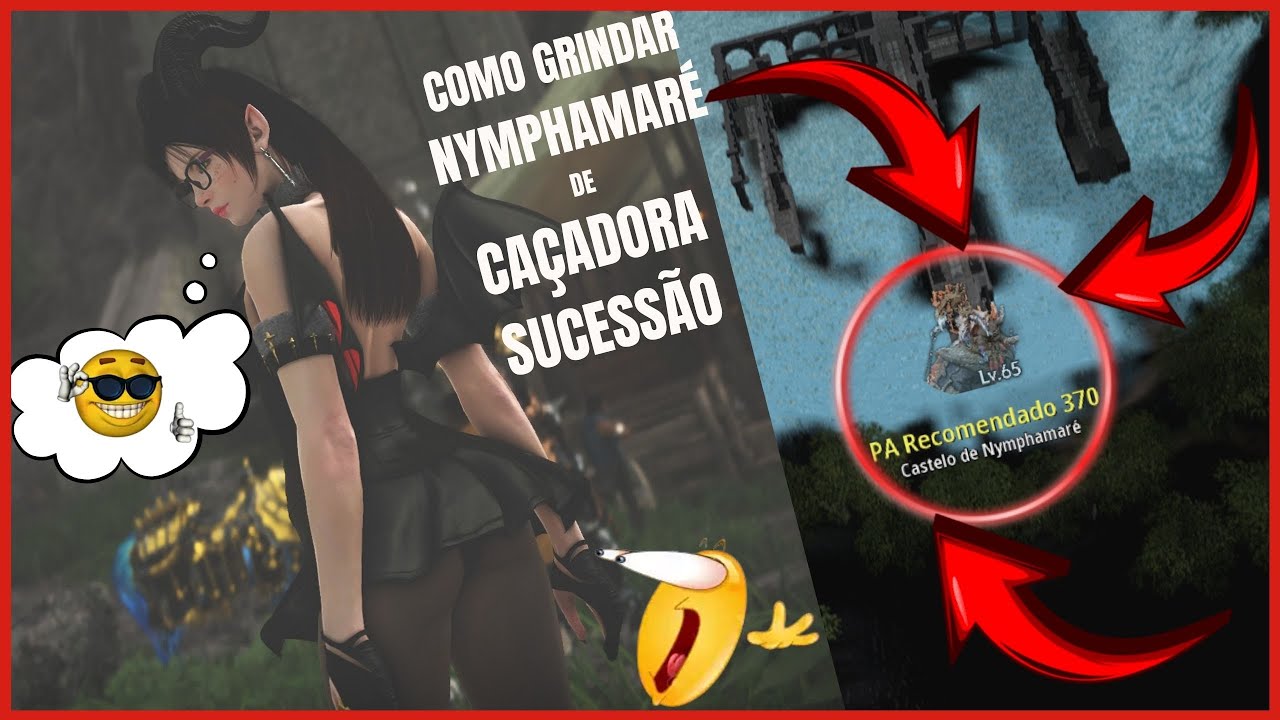 BDO - Como grindar em Castelo de Nymphamaré de Caçadora Sucessão