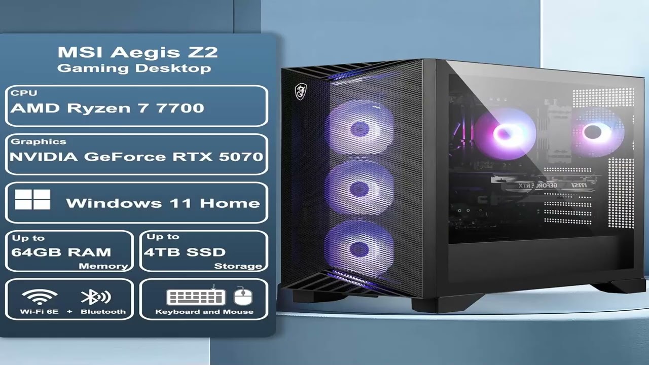 MSI Aegis Z2 RTX 5070 Gaming Desktop — Should You Buy This High-Performance PC Now?