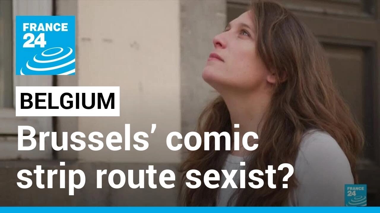Brussels&rsquo; comic strip route and its controversial drawings &bull; FRANCE 24 English