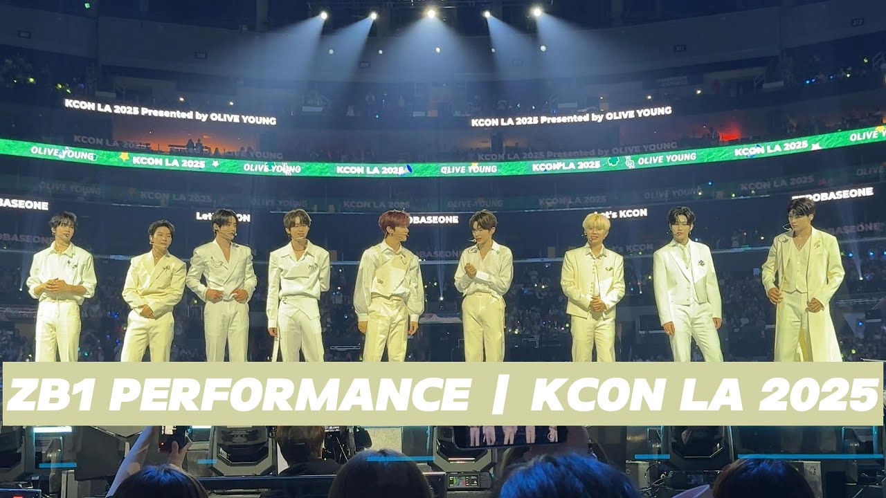 [4K] ZEROBASEONE Performance Full Day 1 | KCON LA 2025