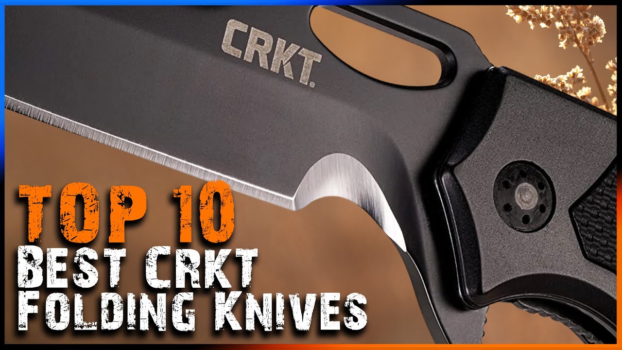 TOP 10 BEST CRKT Folding Knives (2025)