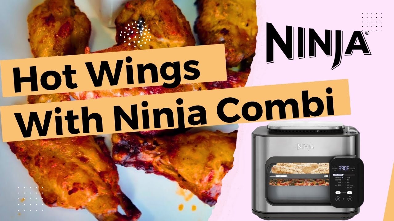 Приготовление острых куриных крылышек в аэрогриле Ninja Combi! Готовим с помощью Combi | ReviewMy...