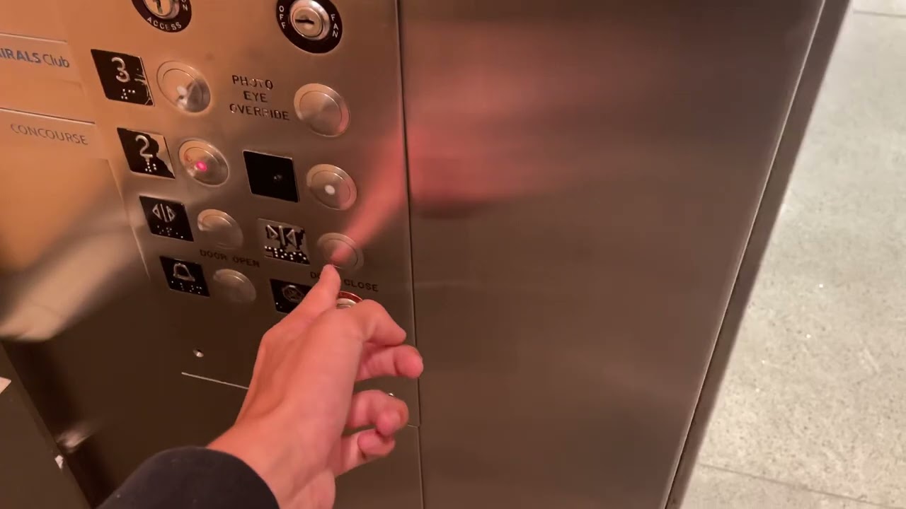 Montgomery Elevator | Admirals Club A Gates | Phoenix Sky Harbor Airport Terminal 4, Phoenix, AZ