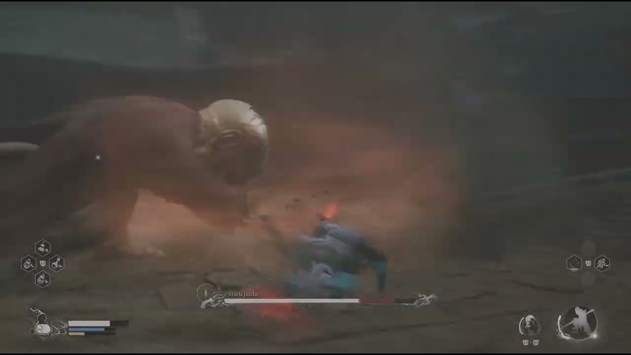 Black Myth: Wukong_Zlatohlav boss fight
