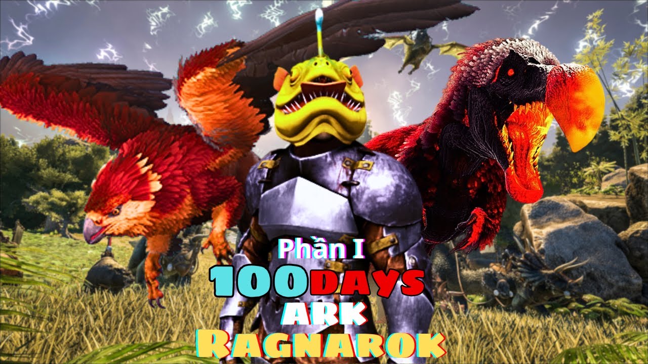 100 Ngày Ark Ultimate Mobile - Khám Phá Lục Địa Ragnarok - Phần 1