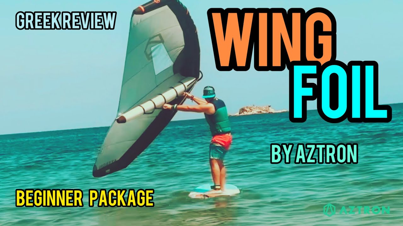 Τι είναι το WingFoil ? Και πώς το χρησιμοποιούμε ? FALCON X 6’3”by  Aztron [ Greek review ] 🏄🏻‍♂️