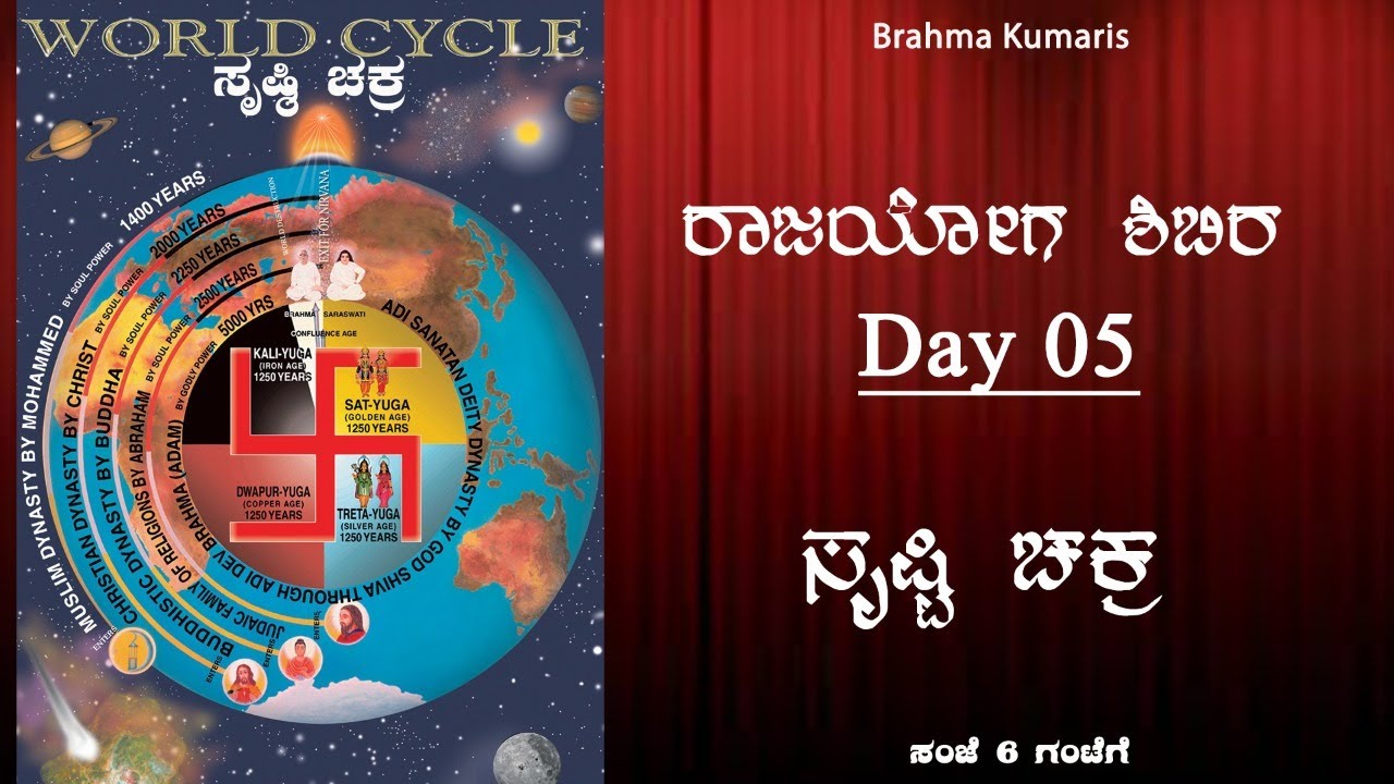Day 5 Rajayoga Course // ಸೃಷ್ಟಿ ಚಕ್ರದ ವಿವರಣೆ