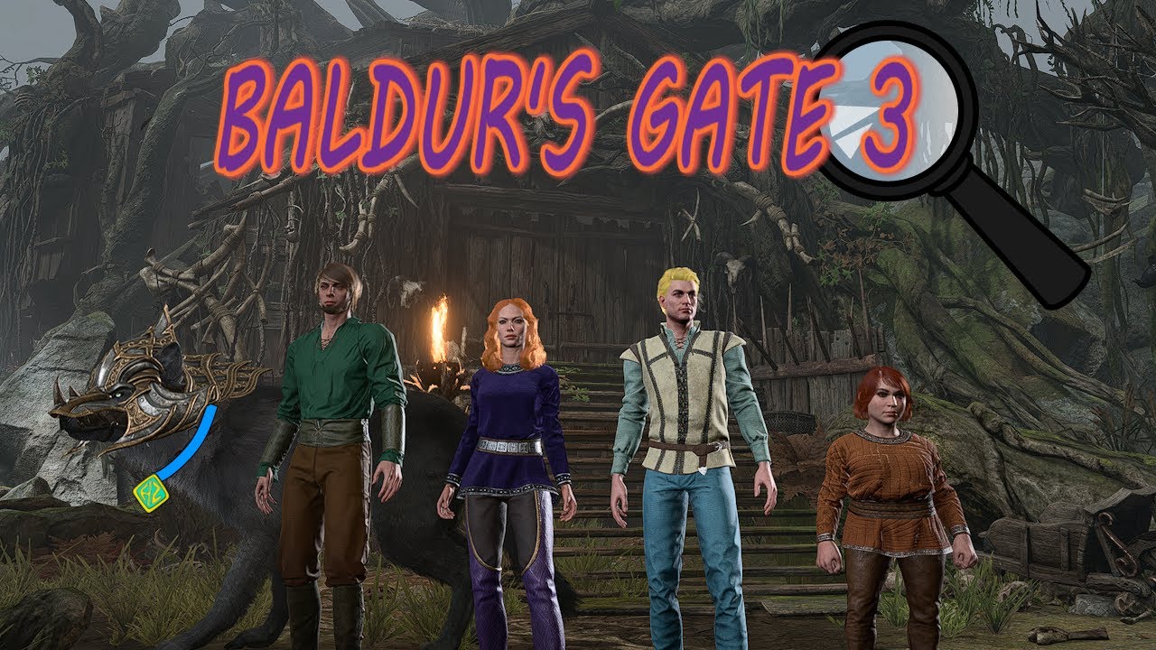 Baldur's Gate 3 - Mystery Inc. (Halloween Themed Build)