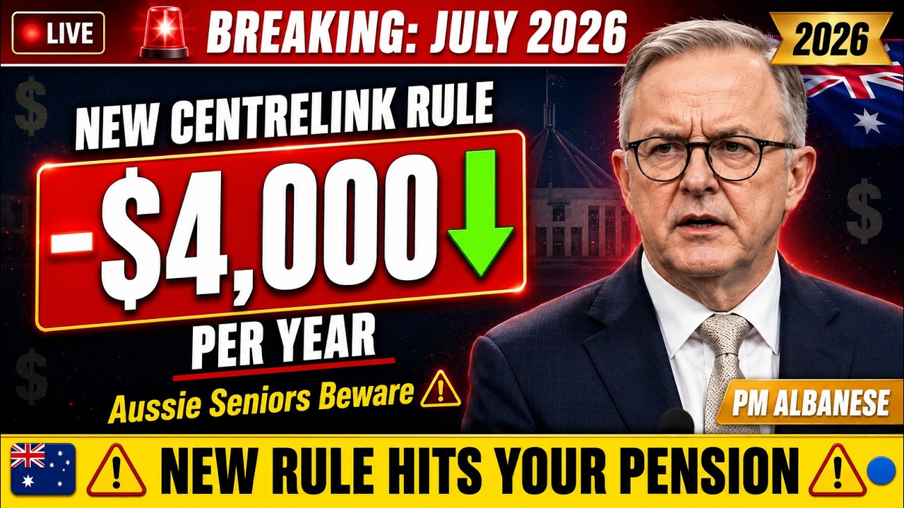Новое правило Centrelink, вступающее в силу с июля 2026 года: почему австралийские пенсионеры мог...