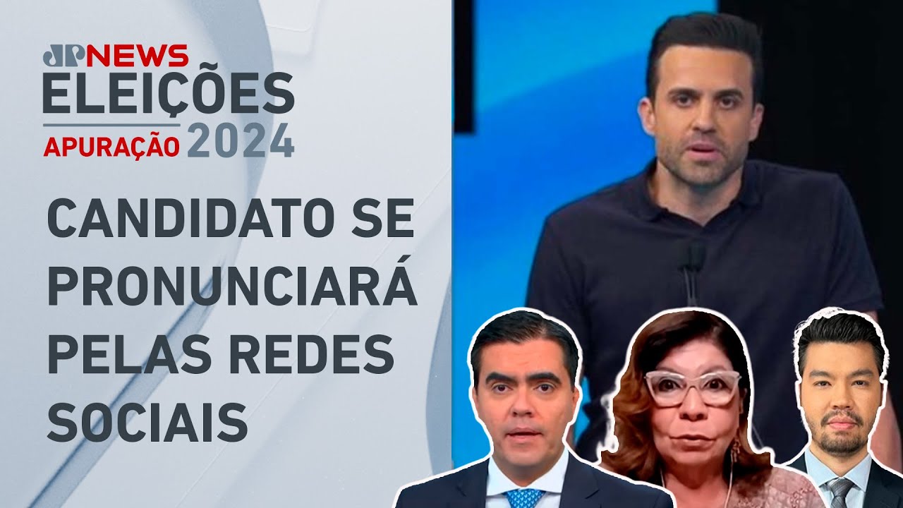 Marçal não deve falar à imprensa após resultado das eleições; Vilela, Kramer e Kobayashi debatem