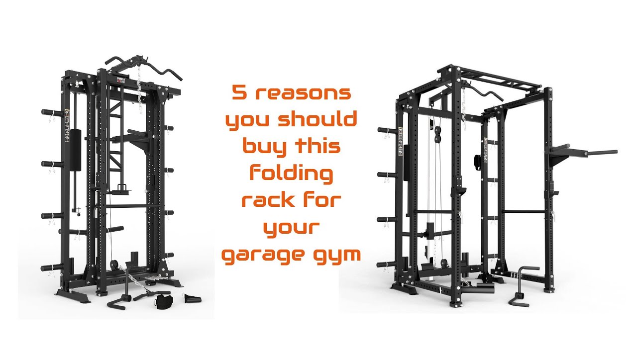 5 reasons why you should buy this incredible folding rack for your garage gym