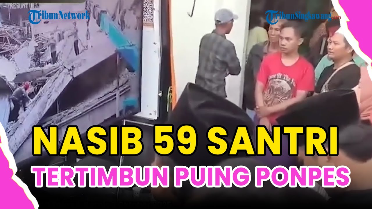 ®️🔴 UPDATE❗ADA 59 SANTRI TERTIMBUN PUING PONPES SIDOARJO, CAK IMIN SALURKAN BANTUAN RP 1 MILIAR