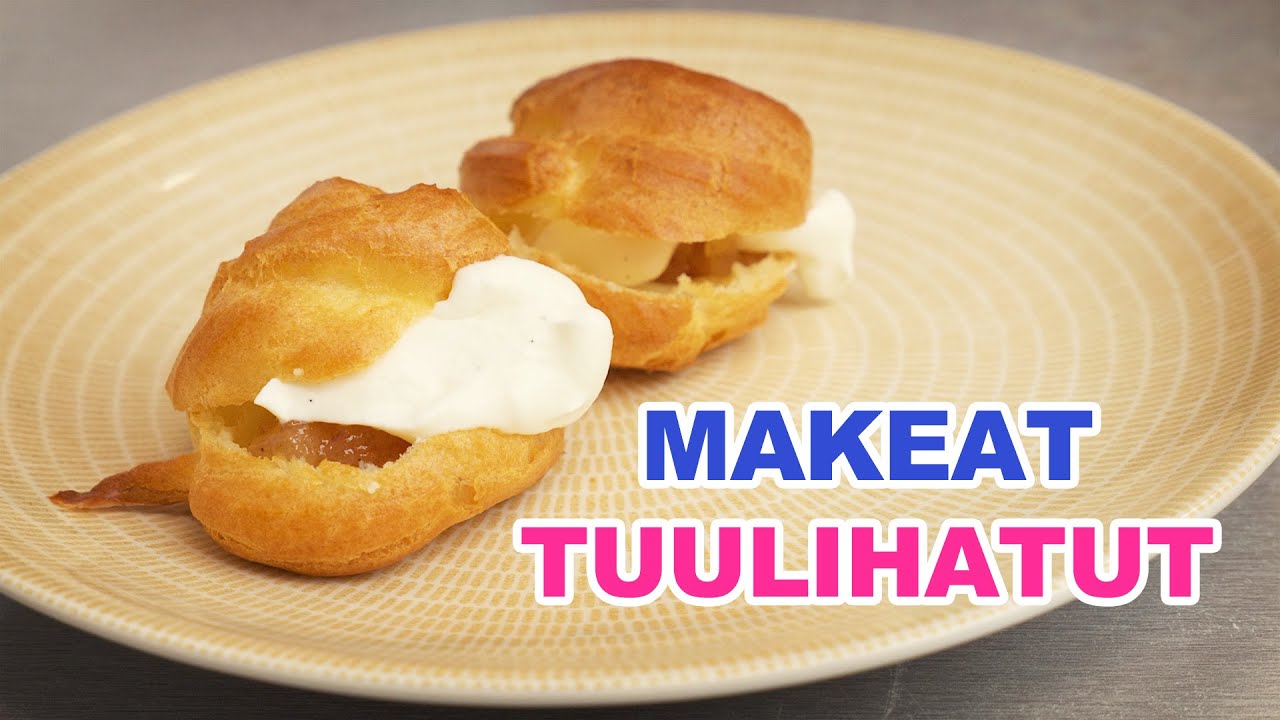 Makeat tuulihatut | helppo jälkiruoka resepti, kokeile!