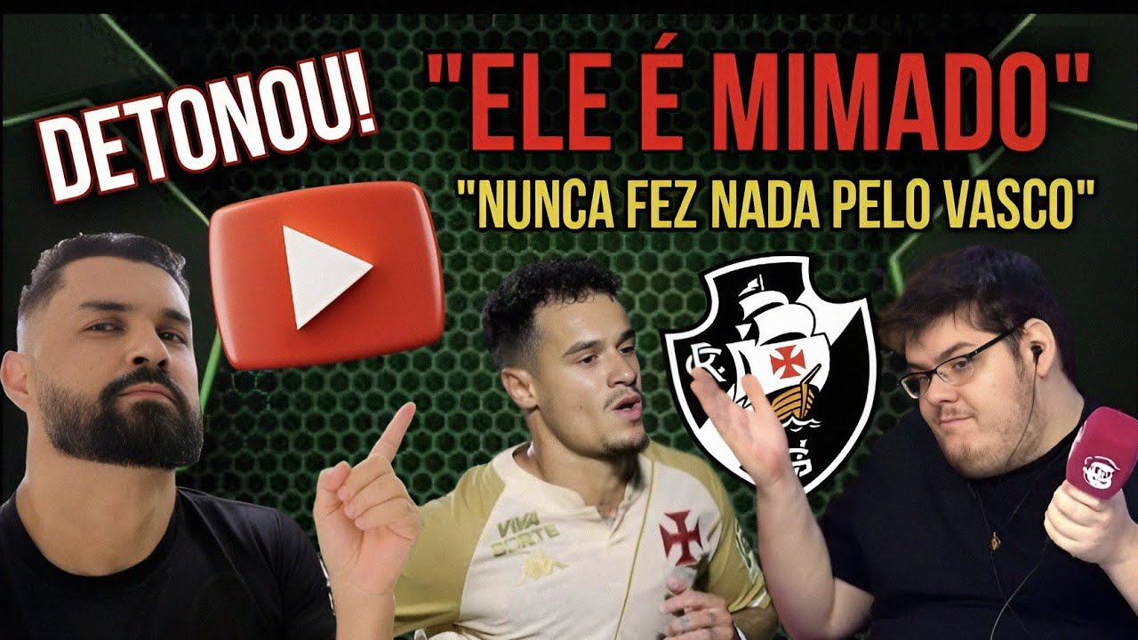 🚨CAZÉ DESABAFA SOBRE COUTINHO E O DINIZ/HJ TEM JOGO E SAI ADVERSÁRIO DO VASCO PARA SEMIFINAL 