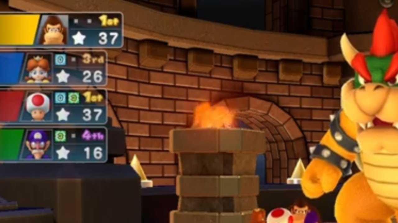 Mario Party 10 - Chaos Castle VERY HARD - IT'S GONNA BE CLOSE!!!