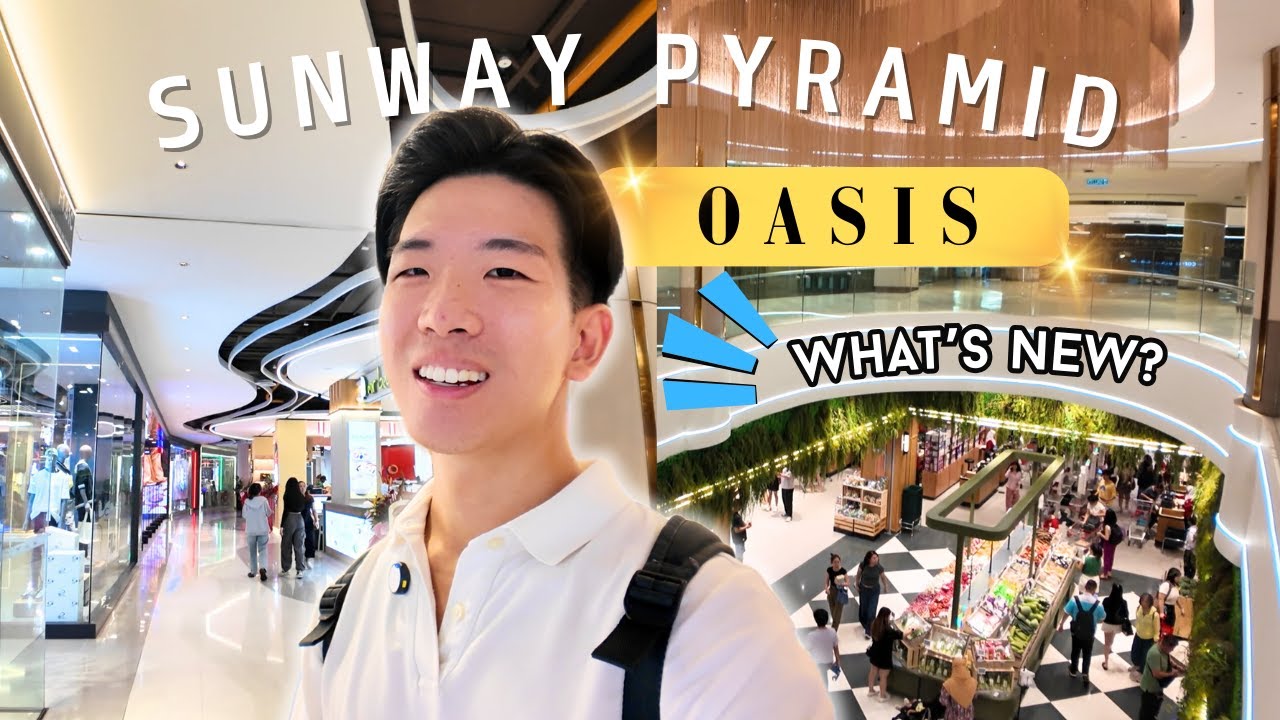НОВЫЙ Sunway Pyramid OASIS прекрасен! 😍 Лучший торговый центр в Субанге