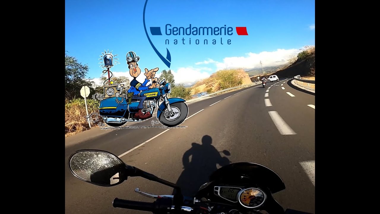 Refus de Priorité - Gendarmes - Accident - Road Rage [Street Triple 675 / GSR 600]