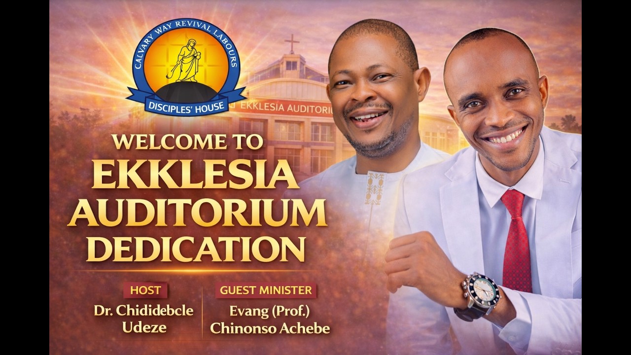 EKKLESIA AUDITORIUM DEDICATION || THIS IS THE LORD'S DOING! || 8TH MARCH, 2026