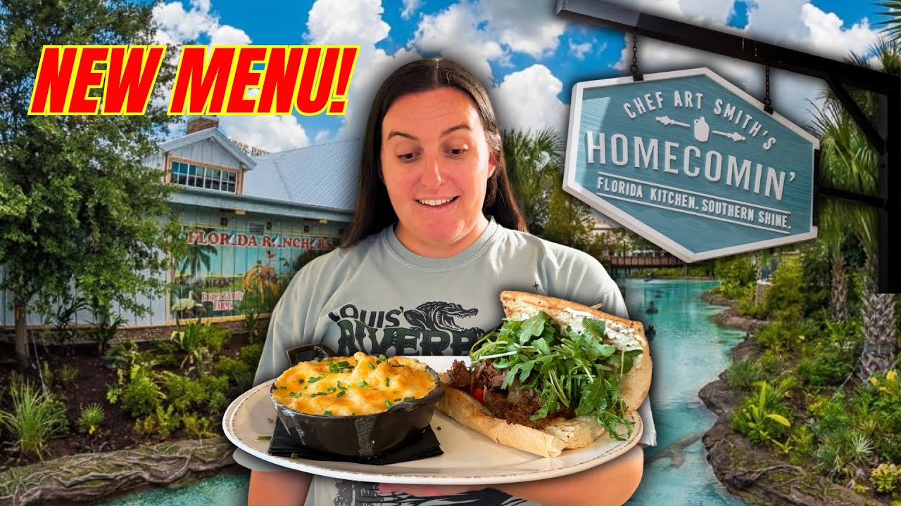 NEW Menu at Chef Art Smith’s Homecomin’ in Disney Springs- Walt Disney World