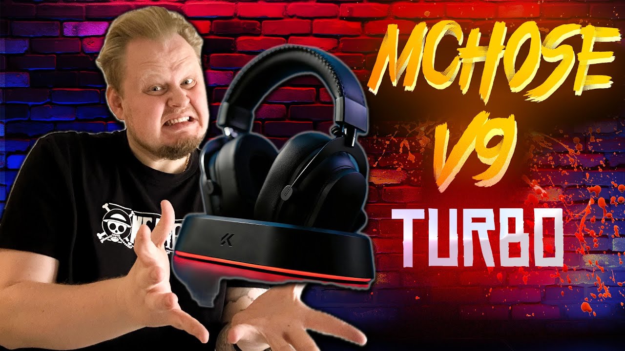 Я не ожидал ТАКОГО… MCHOSE V9 Turbo обзор игровой гарнитуры