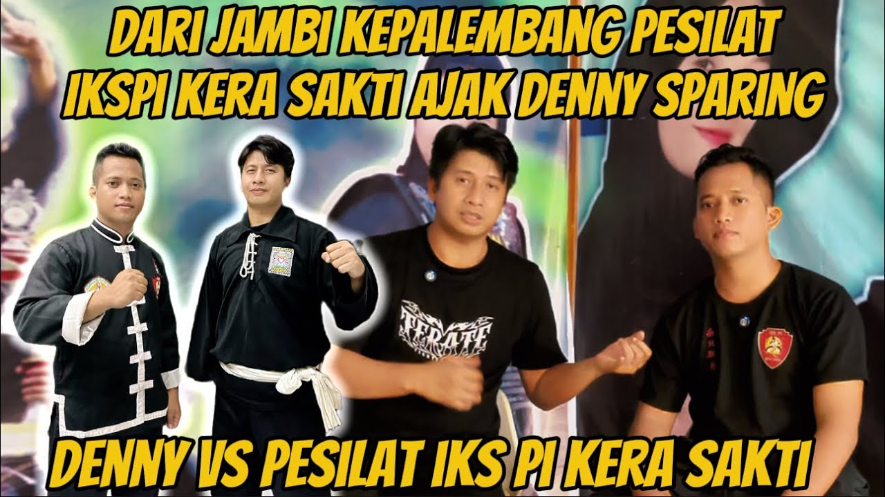 Sparing Denny vs Pesilat Iks Pi Kera Sakti Tobi Pengembara