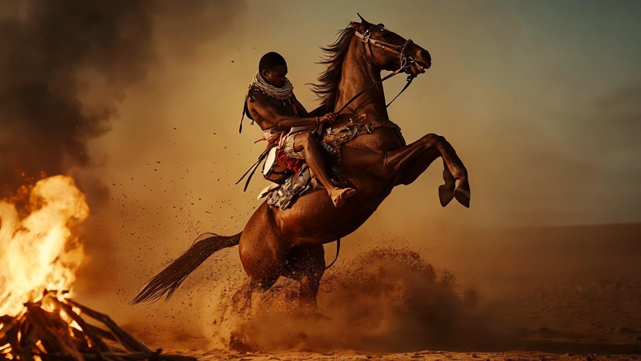 Fulani Horse Whisperers of the Sahel 🐎 | Fire Ritual & Ancestral Drums