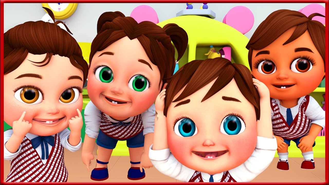 Head, Shoulders, Knees, and Toes Song - Baby songs - Nursery Rhymes & Kids Songs - Coco Mama