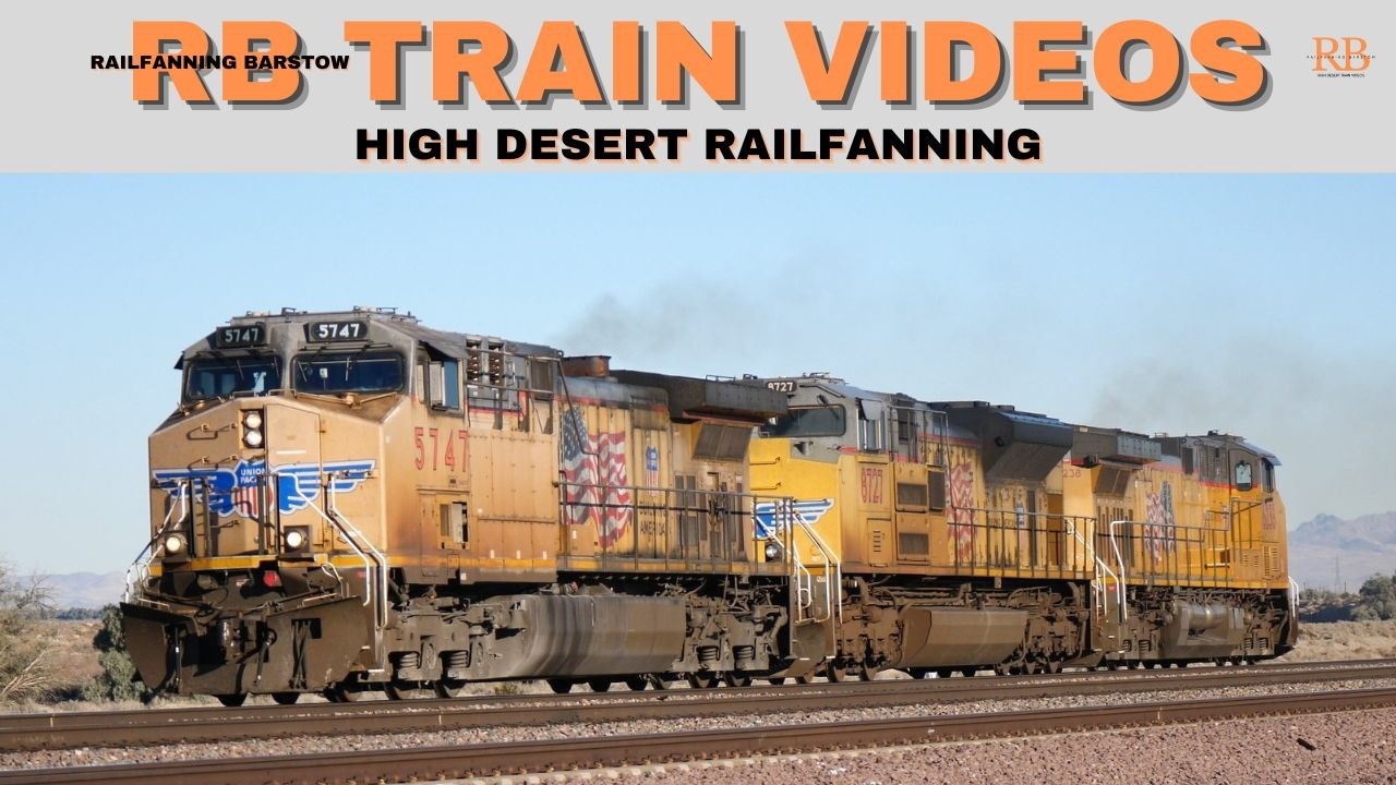 Railfanning Videos 2023 thru 2026 Freight Trains Vol 32 Desert Operations