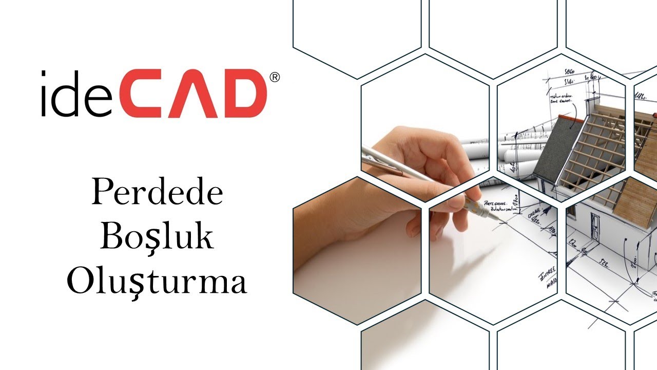 ideCAD | Perdede Boşluk Oluşturma