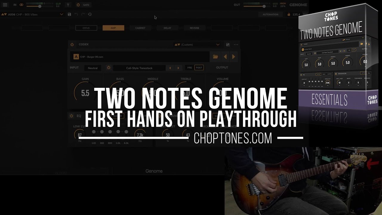 Two Notes GENOME | First Hands On Playthrough Demo (NAM, CODEX and more..)