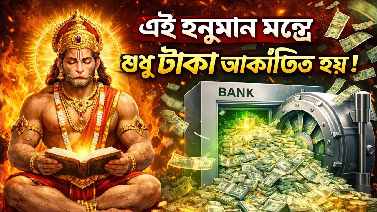 এই হনুমান 21 সেকেন্ড যে শুনবে তার ভাগ্য বদলাতে কেউ আটকাতে পারবে না||#@Positivewithbidisha #astrology