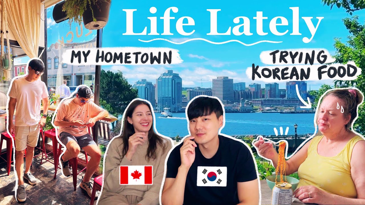 korea to canada ✈️  my hometown, mom tries korean food, struggling with perfectionism | simple life