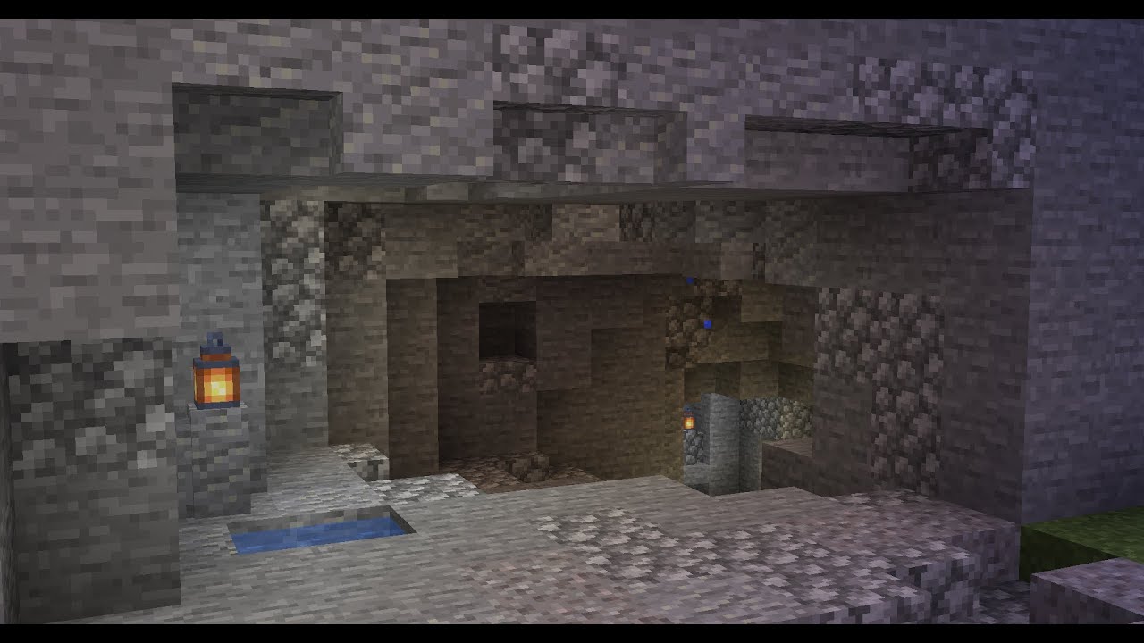 Minecraft  Man-made Cave Terraforming Tutorial!