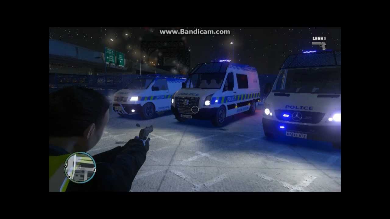 GTA 4 British Police Riots PC Games