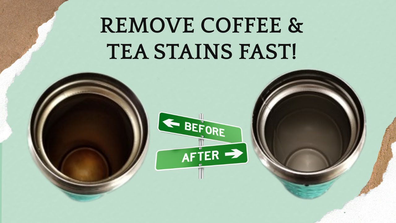 Remove Coffee Stains from Stainless Steel Like a Pro!